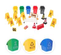 1 set di segnali stradali in miniatura Segnali stradali Segnaletica stradale