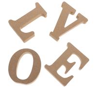 1 set di segni d'amore in legno rustico con lettere in legno, decorazioni con