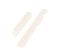 1 Set Di Sella E Dado Per Ponte In Osso Per Chitarra Acustica A 6 Corde Pre-scanalato Per Un'installazione Facile E Veloce pre Capotasto Scanalato