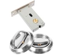 1 set di serratura a tasca bloccaggio privacy bloccante in metallo chiusura a