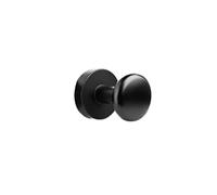 1 set di serratura invisibile silenziosa senza chiave for porta della camera da letto, maniglia rotonda monofacciale(40 * 40 * 20mm)