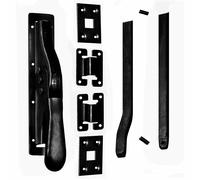 1 Set Di Serrature Per Porta 2140 Mm Torri E Serrature Nere