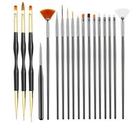 1 Set Di Set Di Penna Per Manicure, Colpi E Linee Multifunzionali, Riutilizzabili, Dettagliati, Oggetti Di Pittura Artistica Per Manicure Fai-Da-Te.