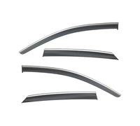 1 set di sopracciglia for finestrini auto compatibili con Opel Corsa F 2019-2023, protezione antipioggia for portiere, finestrini laterali, parasole, deflettore for parabrezza