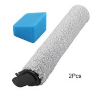 1 set di spazzole a rullo in flanella morbida in microfibra ad alta densità con filtro for aspirapolvere senza fili JONR S20 Pro