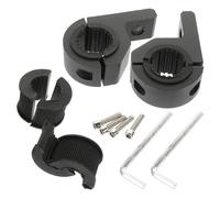 1 set di staffa per mountatura di montaggio della luce della luce motociclistica