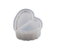 1 set di stampi in silicone a righe epossidiche a righe per tazze di compleanno per barattoli di stoccaggio stampo per la decorazione domestica gioielli barattolo di stoccaggio stampi in silicone per