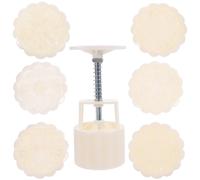 1 set di stampi per mooncakes a forma di fiore, strumento per la cottura a