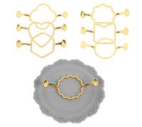 1 set di stampi per sigilli in ceralacca in metallo con set di cuscinetti