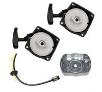 1 Set di Starter Kit di Ritiro Parti Tagliaerba Azionamento Flusso Motori Compatibili Per Deviatore Autobus Plastica ABS Robusta (Single Start Kit)