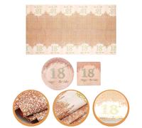 1 set di stoviglie per feste per feste di feste di compleanno set esterno di