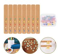 1 set di strisce adesive per barre, strisce decorative in feltro, bacheche da