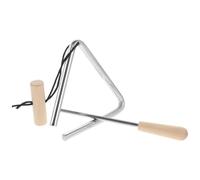 1 set di strumenti educativi musicali triangolari in ferro | Percussioni for l'apprendimento precoce for lo sviluppo musicale della scuola materna