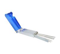 1 set di strumenti per affilare chitarre aste per dadi per chitarra rettificare lima per noci per chitarra file utilità file coronamento chitarra blu acciaio inox VICASKY