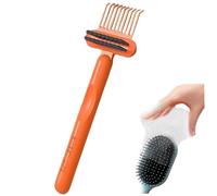 1 Set di strumenti per la pulizia delle spazzole per capelli con 50 reti pulite, detergente per spazzole per capelli in plastica PP per rimuovere la polvere dai per uso domestico e in salone