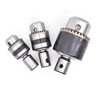 1 set di supporti per mandrini per trapano B10 B12 B16 B18 con foro interno da 5 mm 6 7 8 mm 9 10 11 12 14 mm adattatore albero motore asta di collegamento (foro interno 8 mm -B12)