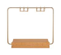 1 set di supporto per calendario da tavolo in ferro staffa per calendario da