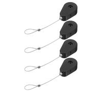 1 set di supporto per cavi retrattile anti-smarrimento, custodia telescopica