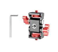 1 set di supporto per fotocamera a due teste per vari accessori offre una regolazione ad angolo completo per riprese professionali a due teste di montaggio per fotocamera