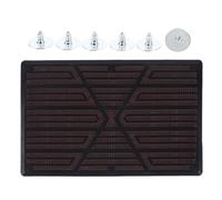 1 set di tappetino per pedaliera per poggiapiedi per auto