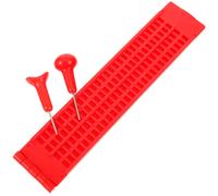 1 set di tavoletta Braille Set di tavolette Braille in plastica Kit di ardesia