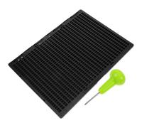 1 set di tavoletta Braille Set di tavolette Braille in plastica Kit di ardesia