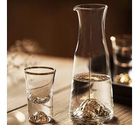 1 set di tazze di decantazione del vino in Decanter Pratica bottiglia per casa