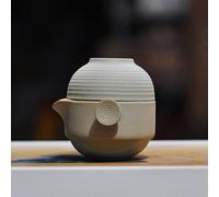 1 set di tè in argilla set portatile Kung Fu Teapot Chinese Tea Pot con tazza