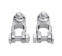 1 set di terminali della batteria for autoveicoli for auto, kit di connettori terminali con morsetto for cavo, positivo e negativo for auto(D)