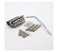 1 Set Di Tremolo Bridge Con Selle In Acciaio Piegato Per La Chitarra ponte chitarra(1set Chrome)