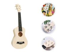 1 set di ukulele in legno fai-da-te kit ukulele fai da te per bambini