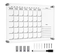 1 set di utili schede di messaggi scritti a mano Creative Notepad cancellabile