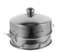 1 set di vaporiera per alimenti premium in lega di alluminio