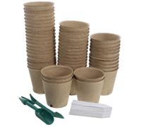 1 set di vasi da piantagione, vasi di carta, vasi da vivaio, vasi da giardino,