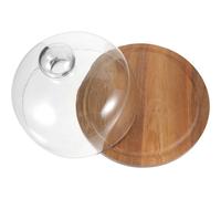 1 set di vassoi per dolci con coperchio in Alzata per cupcake Espositore