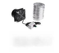 1 set di ventilatore di aspirazione fumi for saldatura a velocità regolabile, condotto di scarico, ventilatore USB a velocità regolabile con tubo da 1 m,Resistenza