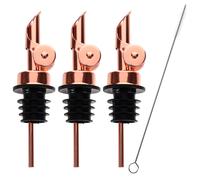 1 set di versatori per bottiglie di liquore, beccucci per vino, dispenser per