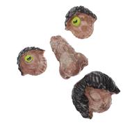 1 set di volti di alberi di Halloween decorazioni in giardino pasquale facce di