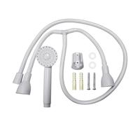 1 set doccia, accessori da bagno portatili, ugello e tubo regolabili, accessori di ricambio per bagno, accessori per il bagno per animali domestici, adatti per interni ed esterni.