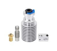 1 set E3D V6 Hotend bimetallico Heatbreak for V6 Prusa Voron Remote Short Direct Heat Sink Range 1.75MM Alimentazione Estrusori for stampanti 3D(V6 hotend)