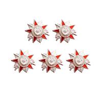 1 set elegante spilla a tema Unione Sovietica con chiusura sicura per giacche, cappotti e borse, spilla retrò premio URSS, 50 pieces, come descritto
