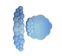 1 Set Ergonomico Tastiera Poggiapolsi E Pad Combo Supporto Mousepad E Morbido Memory Foam Silicone Tappetino Per Tastiera Da Gioco