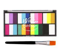 1 Set Face Cosmetic Paint Face Makeup Paint Portable Face Paint Kit Water Solution Paint Set