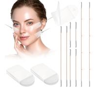 1 set Face Lift Tape,tiranti viso lifting,nastro di sollevamento istantaneo del viso e del collo,toppe della grinza per pelle cascante 20 toppe + 8 corde di sollevamento