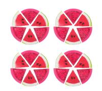 1 Set Fake Fruit Decor Watermelon Slice Decor Fruit Slices Ornament Pitaya