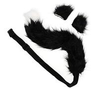 1 Set fermagli per di Halloween coda di fata orecchio peloso barrette hair clip maschere forcina per orecchie di volpe artificiale adorabile forcina per le orecchie tessuto Beaupretty