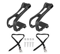 1 set fermapiedi per bici, fermapiedi per pedali da ciclismo 14x7x5 cm/5,5x2,8x2 pollici Accessori per bicicletta da esterno antiscivolo per il fissaggio di bici da strada