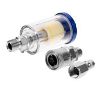 1 Set Filtro compressore d'aria Separatore acqua olio spruzzatore aria