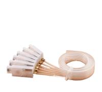 1 SET for filtro smorzatore inchiostro Epson XP600 TX800 tubo flessibile for inchiostro a 6 colori da 2 metri con dadi for viti smorzatori quadrati e guarnizione OR distintivo(4x3mm)