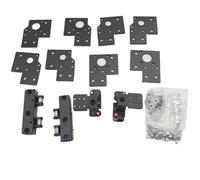 1 set for kit di aggiornamento di conversione CNC in alluminio ibrido Rat Rig V Core 3.1, tenditore anteriore con giunto XY for set V-Core 3.1 AWD(Full kit)